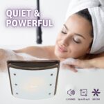 Ellipse Bathroom Ventilation Fan with Light - Image 12
