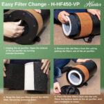 Replacement Air Purifier Filter Value Pack H-HF450-VP - Image 5