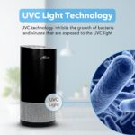 True HEPA Cylindrical Tower Air Purifier with UVC Light Technology HP450UV - Image 14