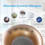 True HEPA Cylindrical Tower Air Purifier with UVC Light Technology HP450UV - Image 15
