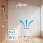 True HEPA Cylindrical Tower Air Purifier with UVC Light Technology HP450UV - Image 7