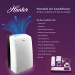 10,000 BTU (7,000 BTU SACC) Portable Air Conditioner for Rooms Up To 300 Sq. Ft. HPAC-10C150 - Image 4